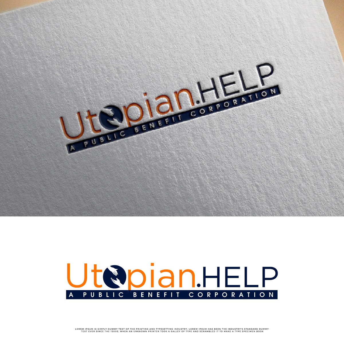 Logo-Design von fly  design für Utopian Help PBC | Design #33953269