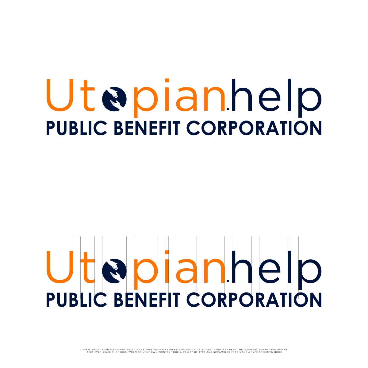 Logo Design by fly  design for Utopian Help PBC | Design: #33987819