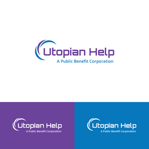 Logo Design by Maxo-Biz for Utopian Help PBC | Design: #33946085