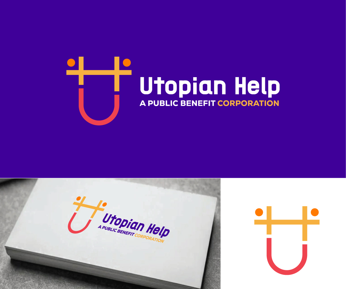 Logo-Design von Ansh Design für Utopian Help PBC | Design #33939022