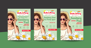 A Unique Sanitary Pad and Pant Package 