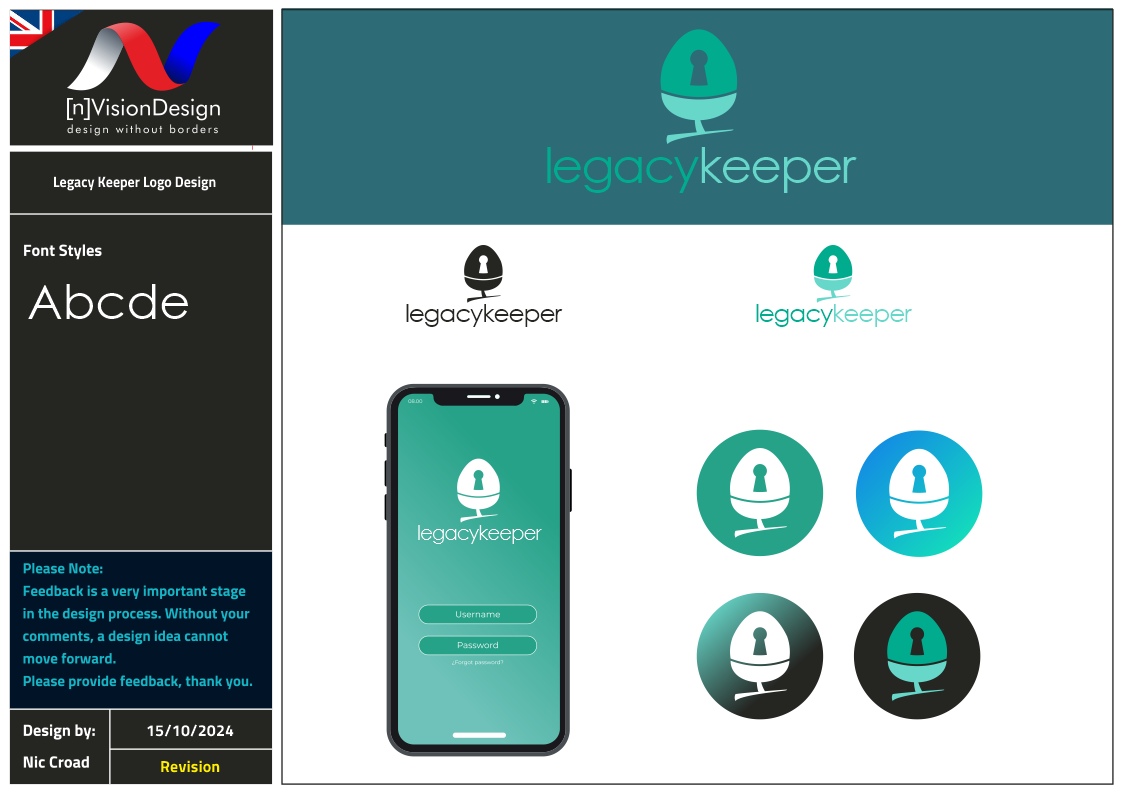 Logo Design by nvisiondesign.co.uk for this project | Design #33940447