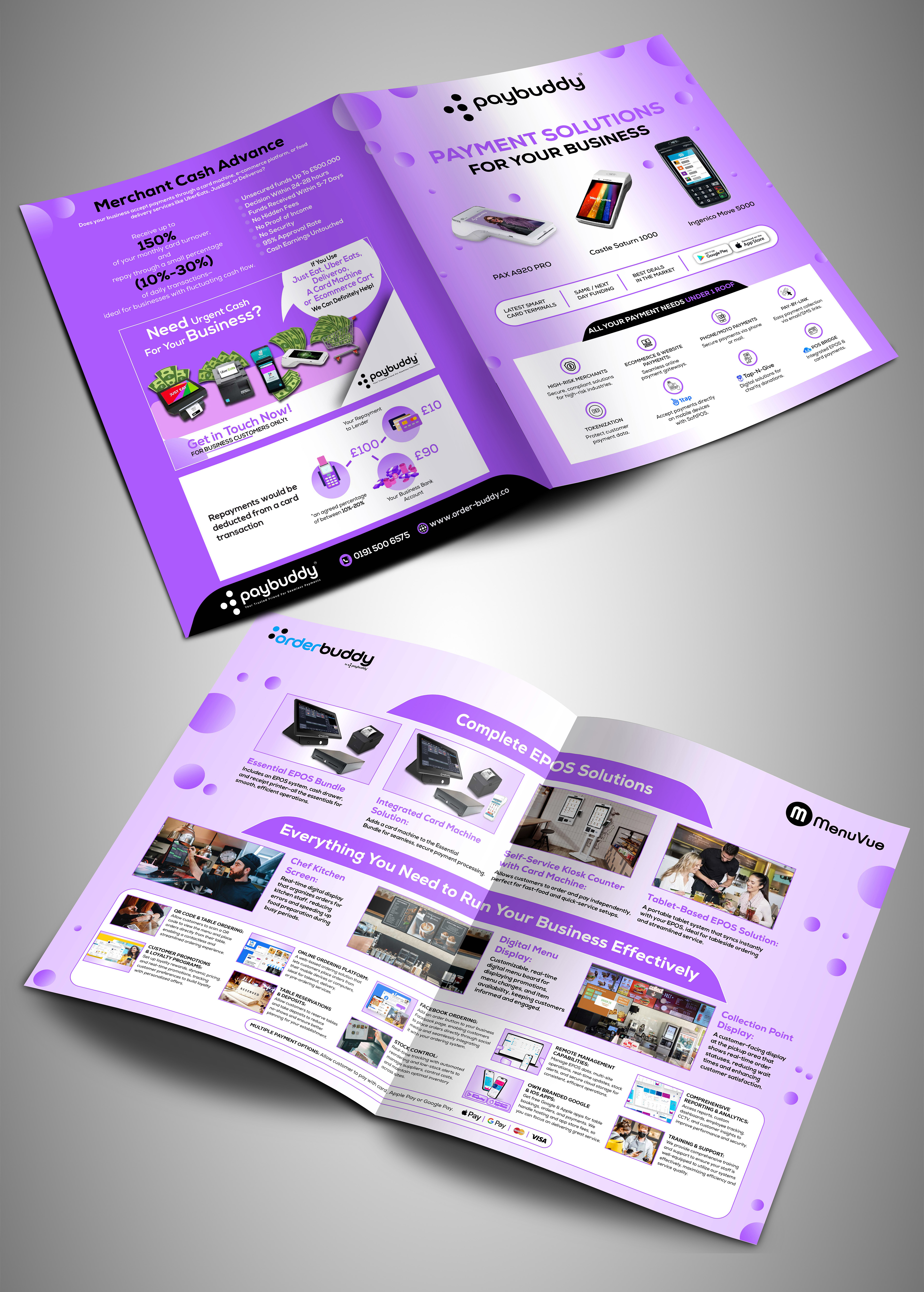 Broschüren-Design von Fine Graphics House für Cutsolutions ltd | Design #34120867