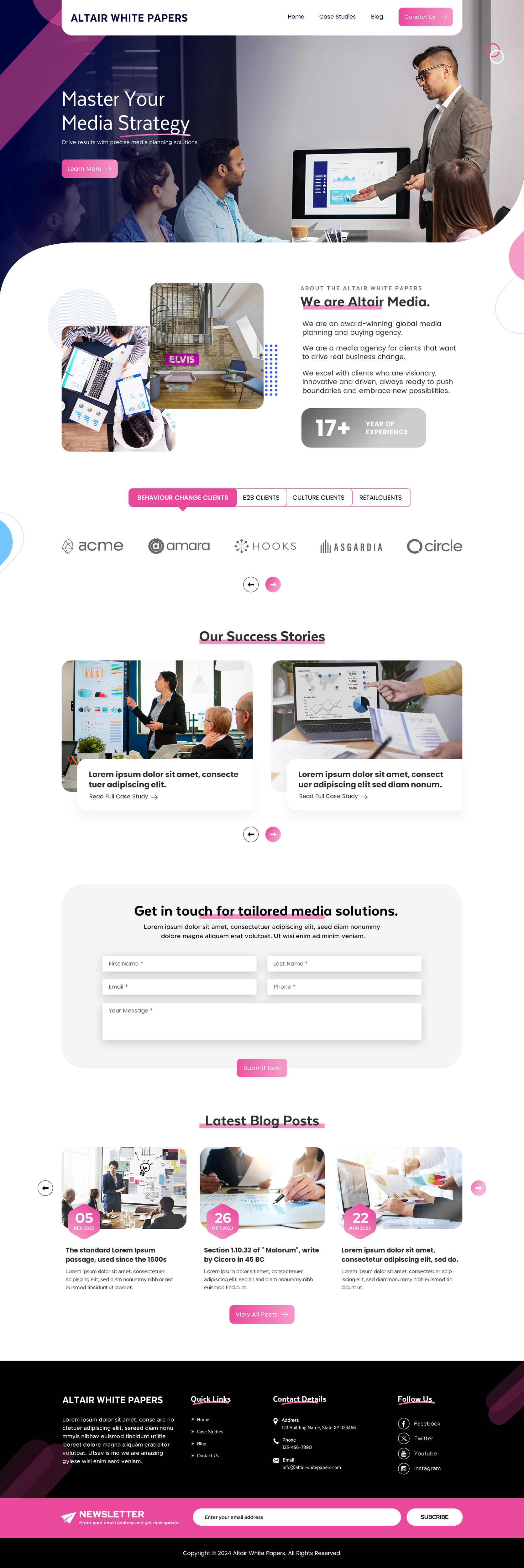 Web Design by Sbss for this project | Design #33945371