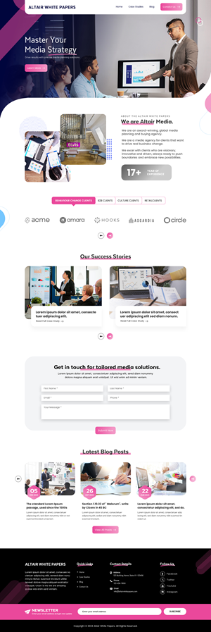 Web Design par Sbss pour ce projet | Design : #33945371