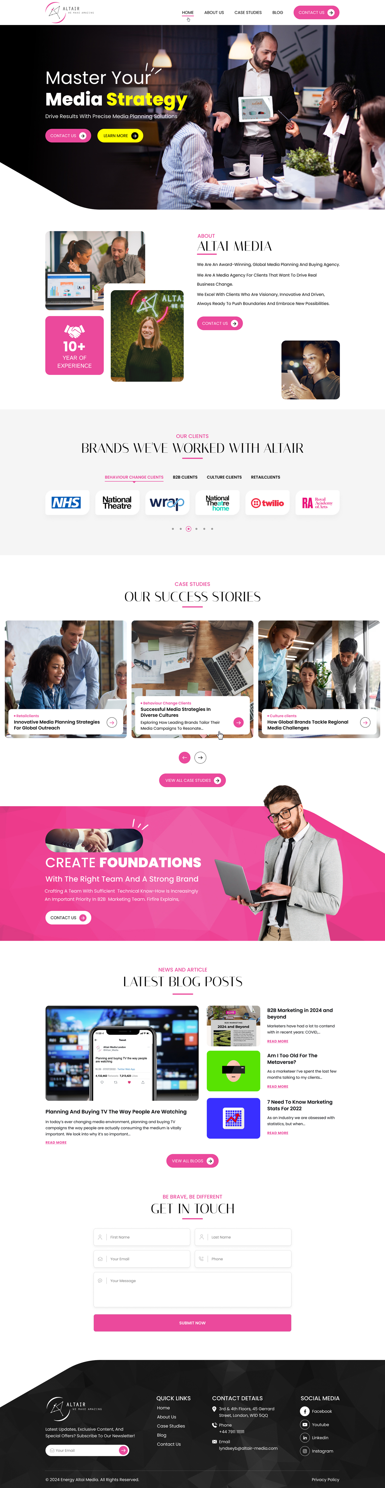 Web Design by Sbss for this project | Design #33945787