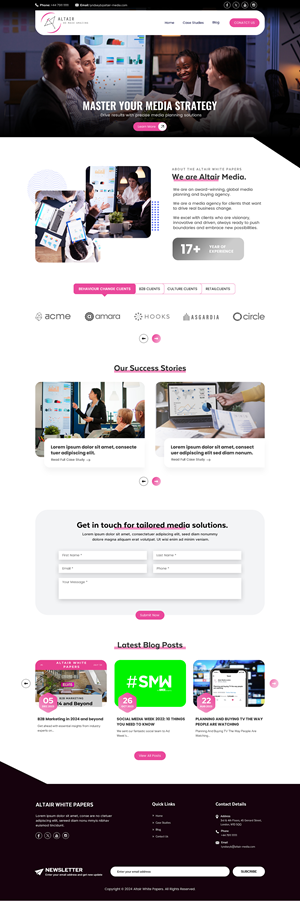 Web Design par Sbss pour ce projet | Design : #33947012