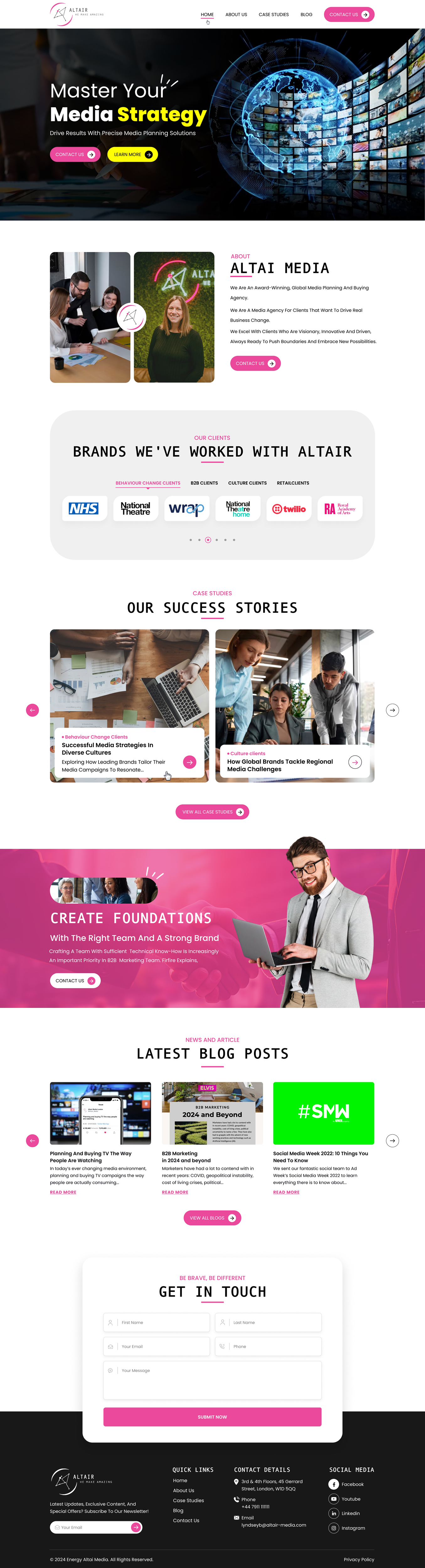 Web Design by Sbss for this project | Design #33947013