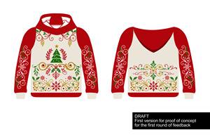 T-shirt Design by AnninWonderland for Clark Christmas Lights | Design: #33947385