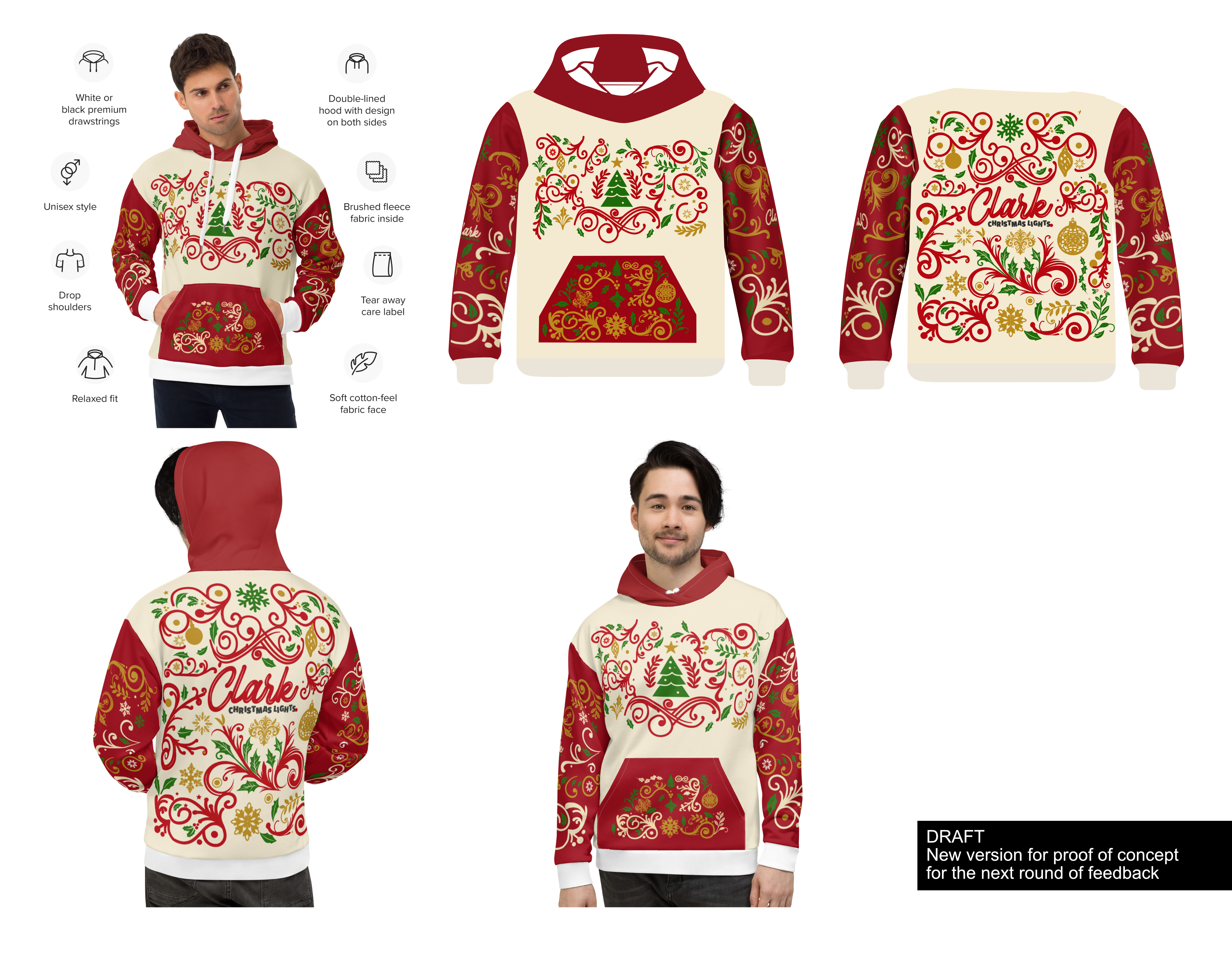 T-shirt Design by AnninWonderland for Clark Christmas Lights | Design #33962821