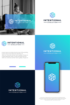 iEvolve Life - Intentional Evolution - A Business Logo for a Personal Consulting Company