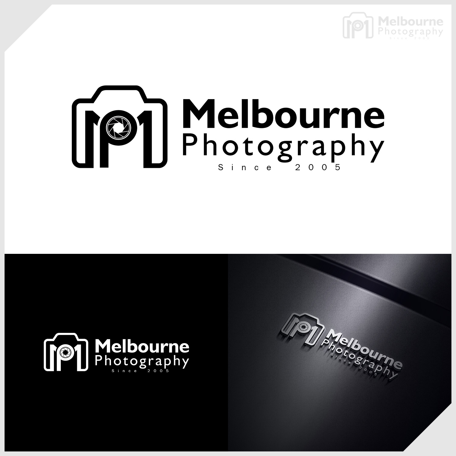 Logo Design by IDesign1606 for Melbourne Photography PTY LTD | Design #33954108