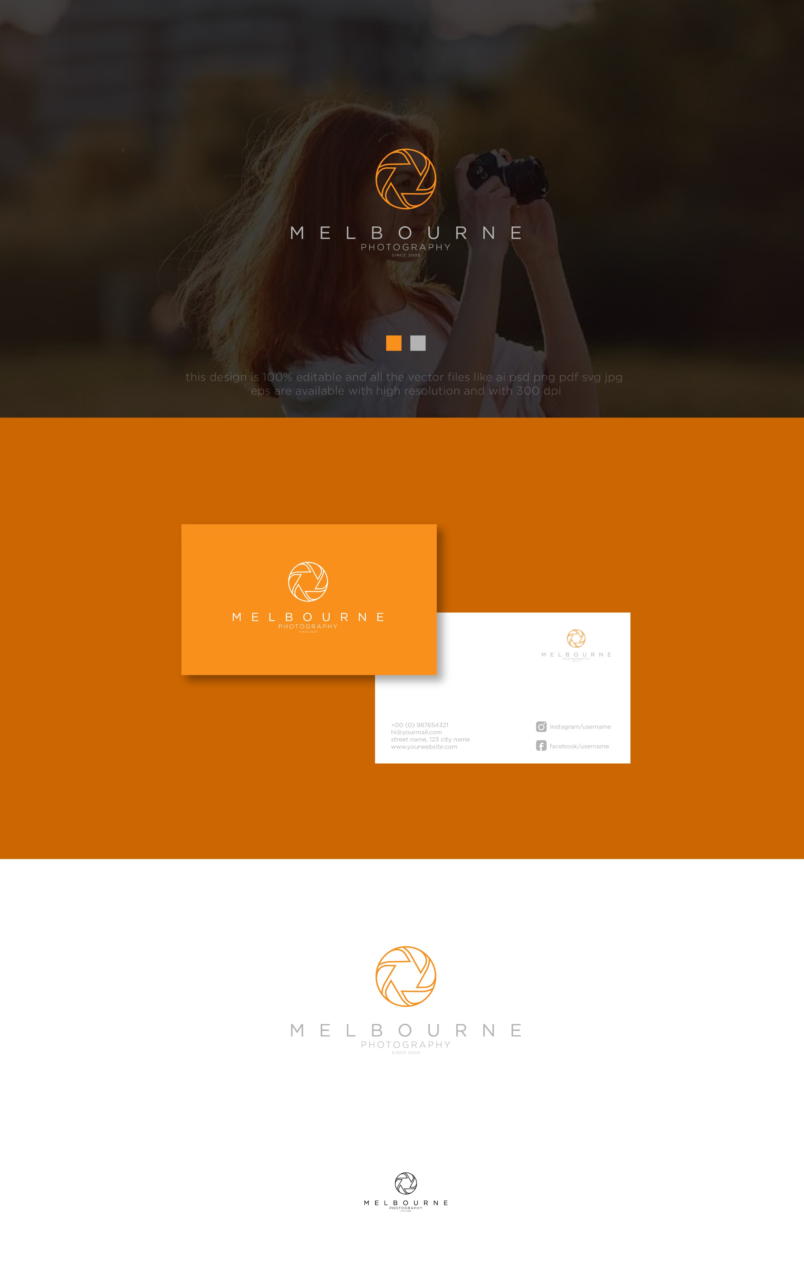 Logo Design by chilliebird studio for Melbourne Photography PTY LTD | Design #33979088