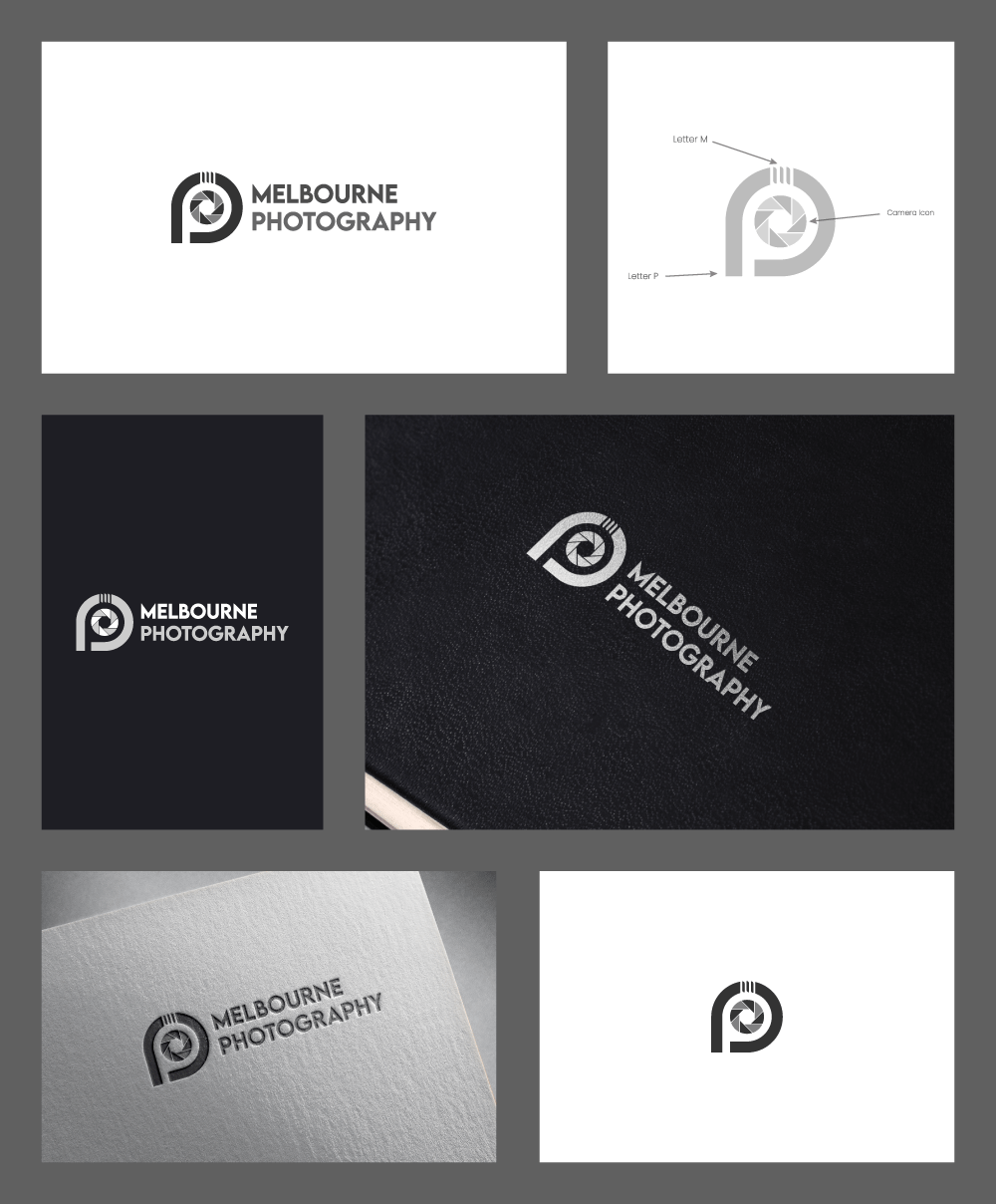Logo Design by MukulVibes for Melbourne Photography PTY LTD | Design #33968674