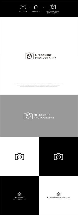 Logo Design by Low_vertical for Melbourne Photography PTY LTD | Design: #34000502
