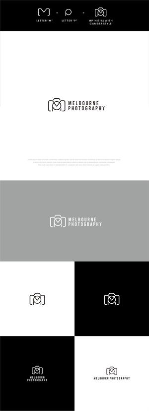 Logo Design by Low_vertical for Melbourne Photography PTY LTD | Design: #34017218