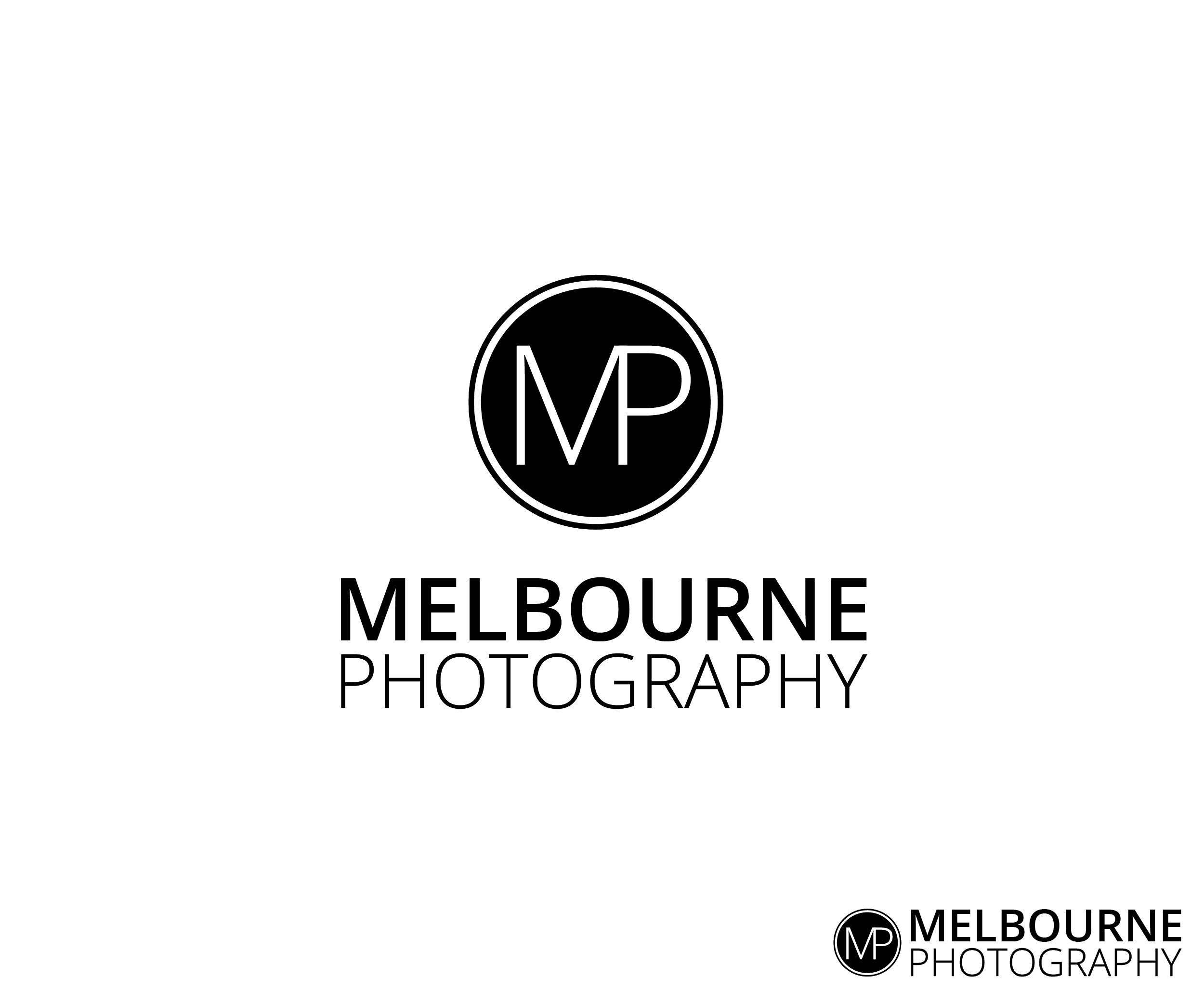 Logo Design by White Mountain GDS for Melbourne Photography PTY LTD | Design #33945363