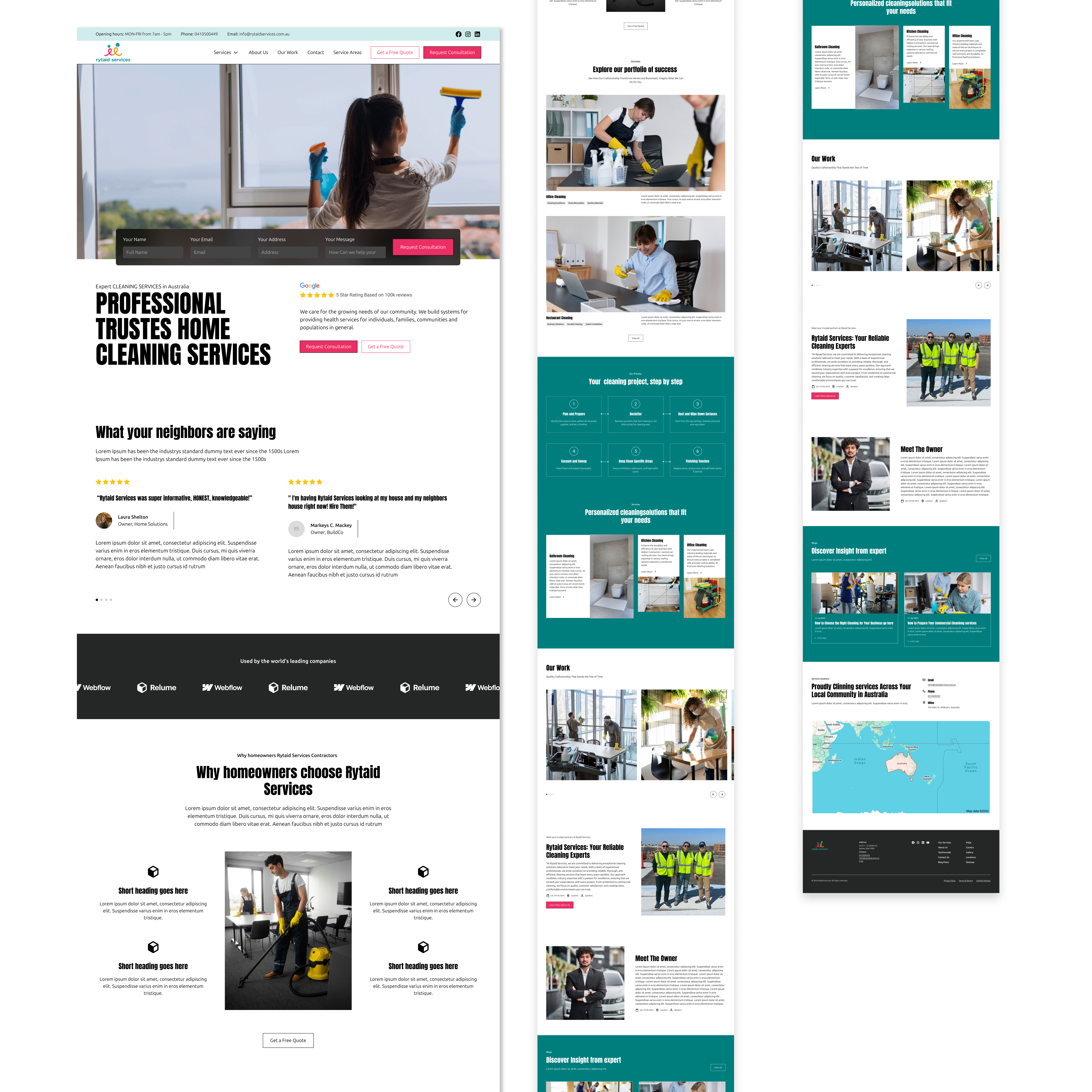 Web Design by AAA Studio for this project | Design #33948604