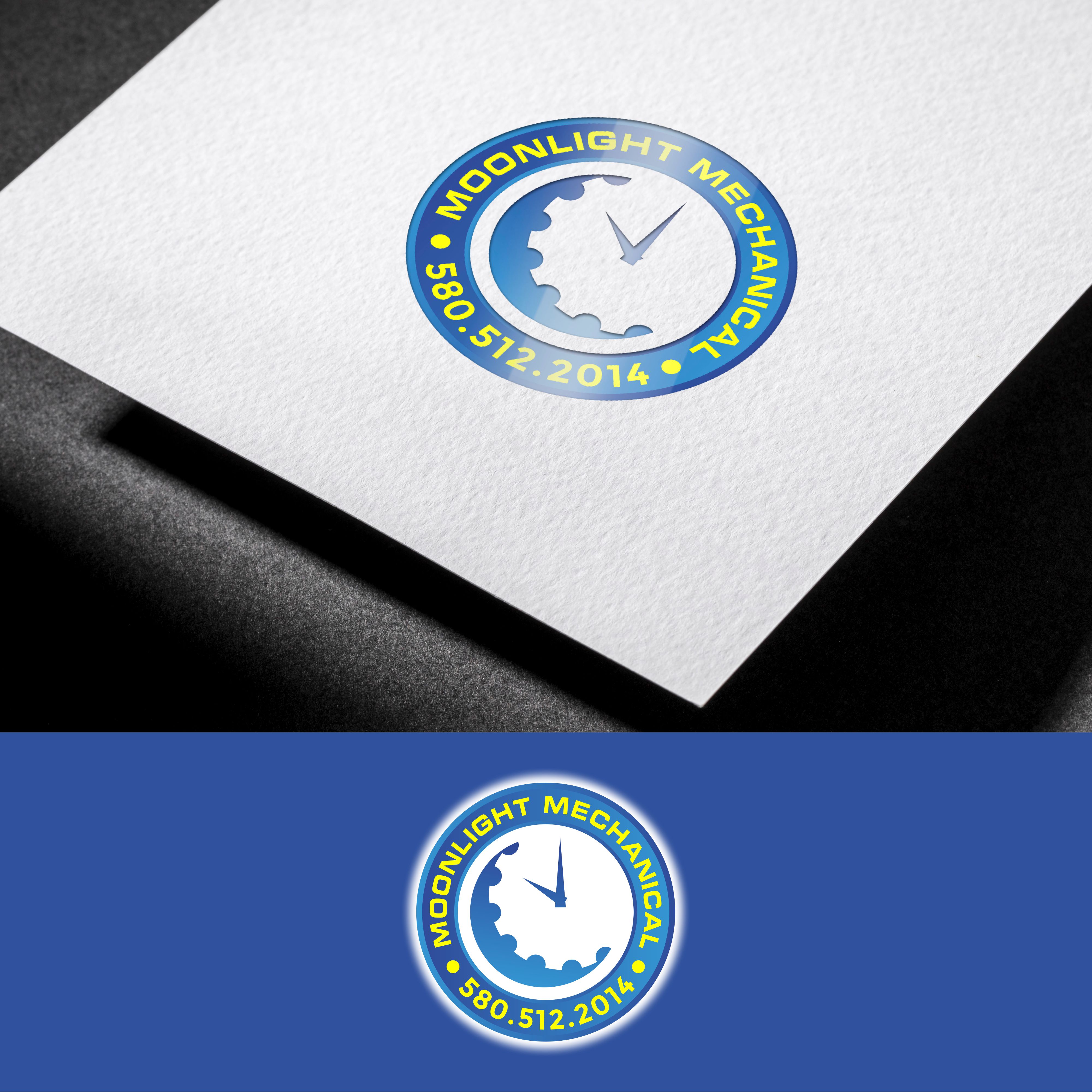 Logo Design by Bione for Moonlight Mechanical | Design #33946472