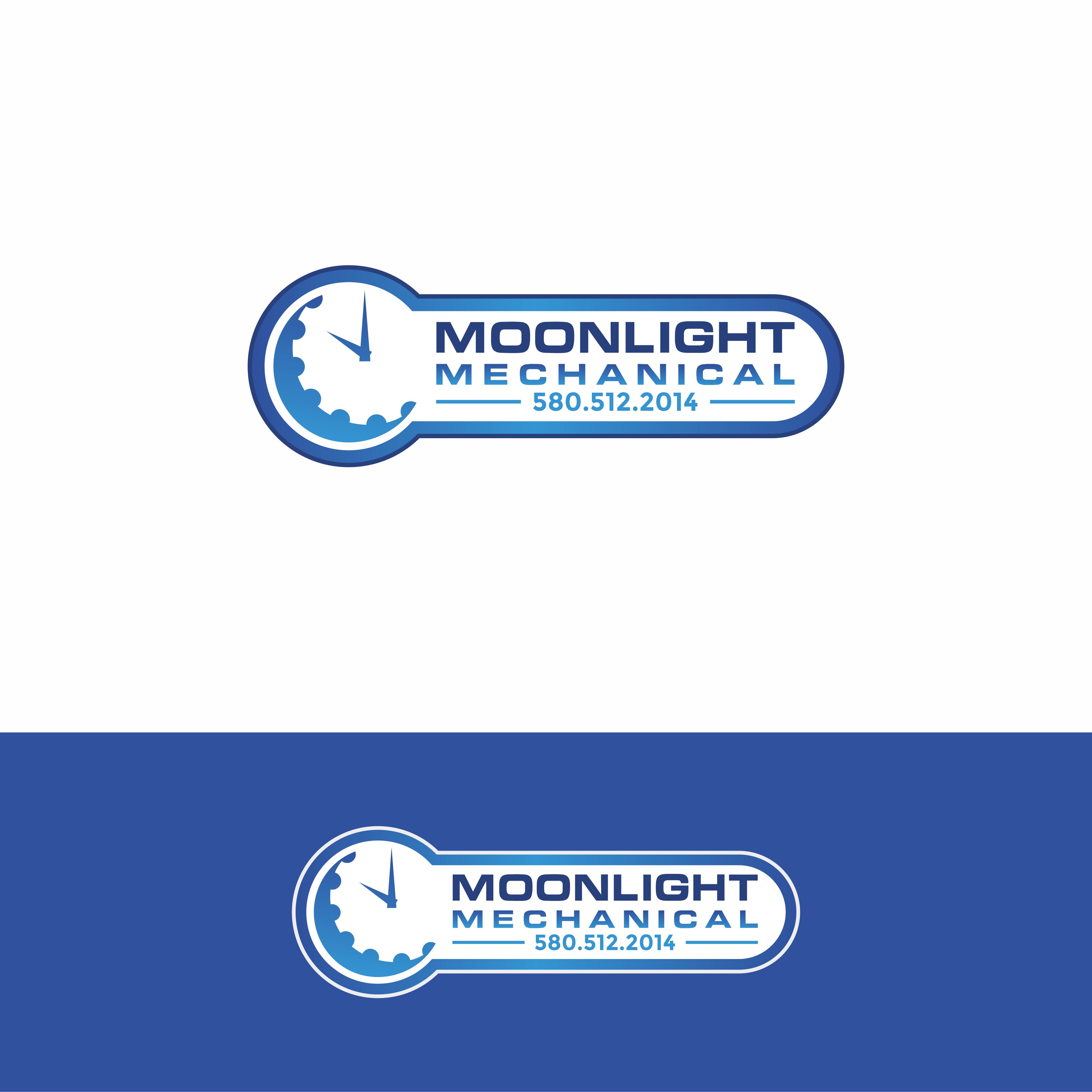 Logo Design by Bione for Moonlight Mechanical | Design #33946596