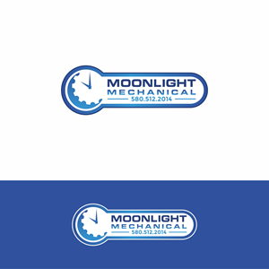 Logo Design by Bione for Moonlight Mechanical | Design: #33946596