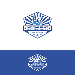 Logo Design by Bione for Moonlight Mechanical | Design: #33946753