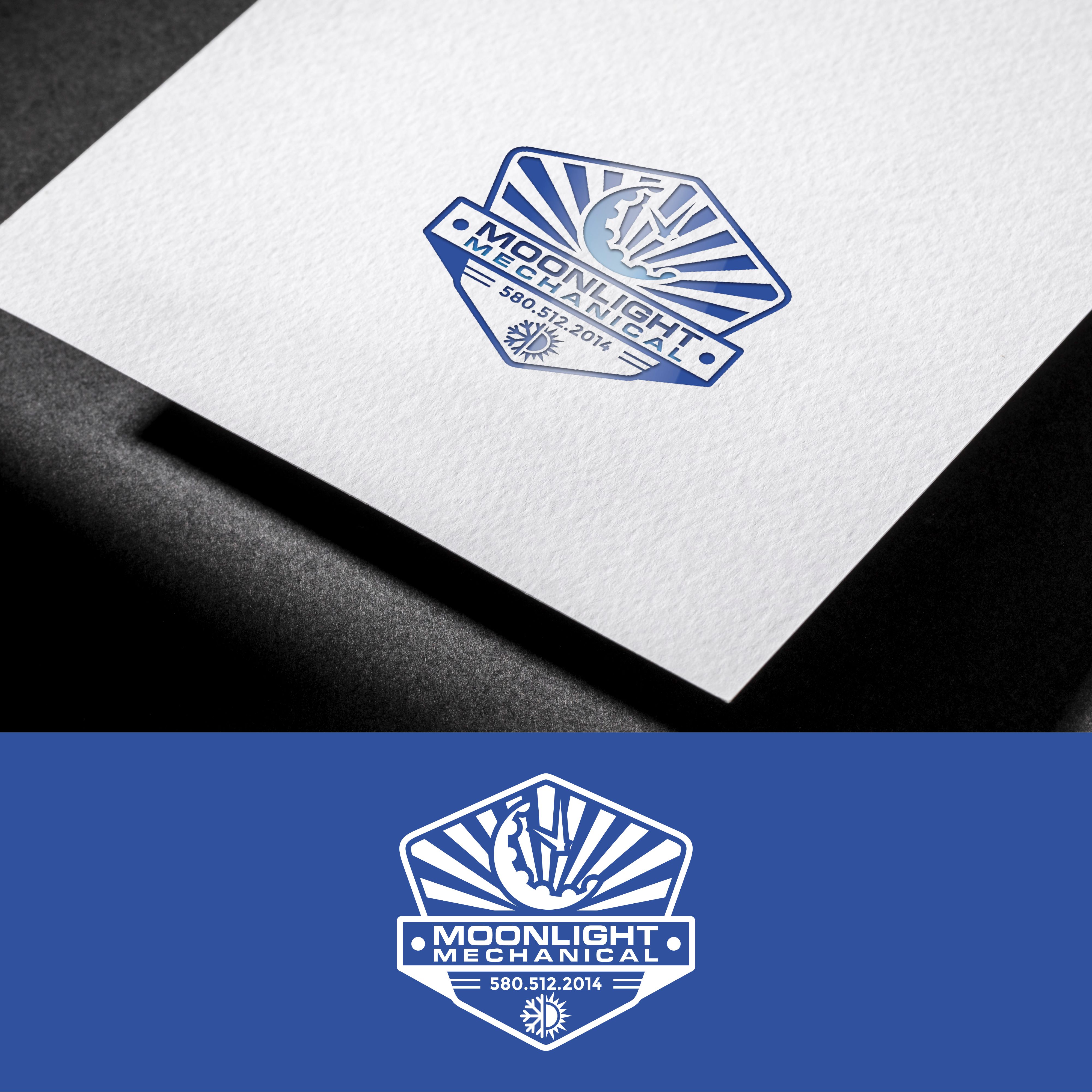 Logo Design by Bione for Moonlight Mechanical | Design #33948889