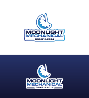 Logo Design by The Lion Studios for Moonlight Mechanical | Design: #33948442
