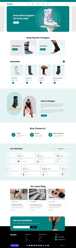 Shopify Design by M Square