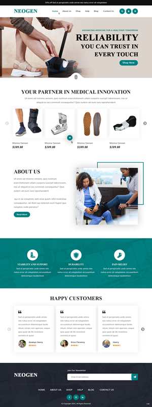 Diseño de Shopify por pb para este proyecto | Diseño: #33956721