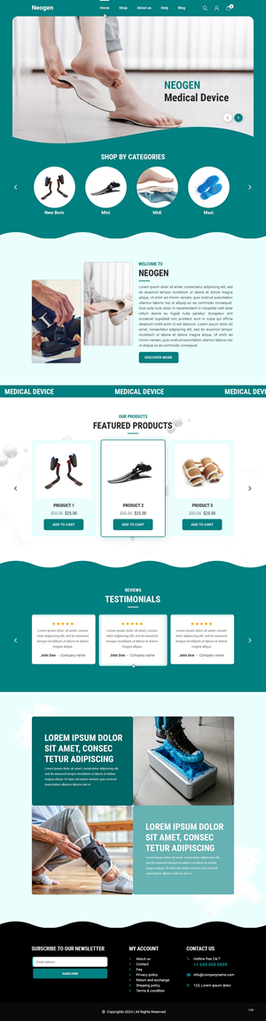 Diseño de Shopify por pb para este proyecto | Diseño: #33960362