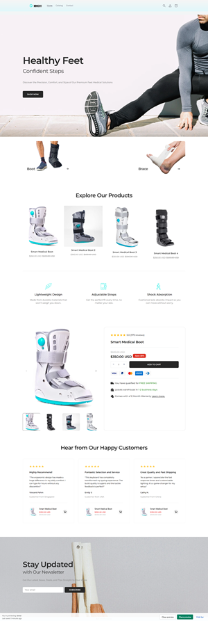 Diseño de Shopify por Wiwedo para este proyecto | Diseño #33989255