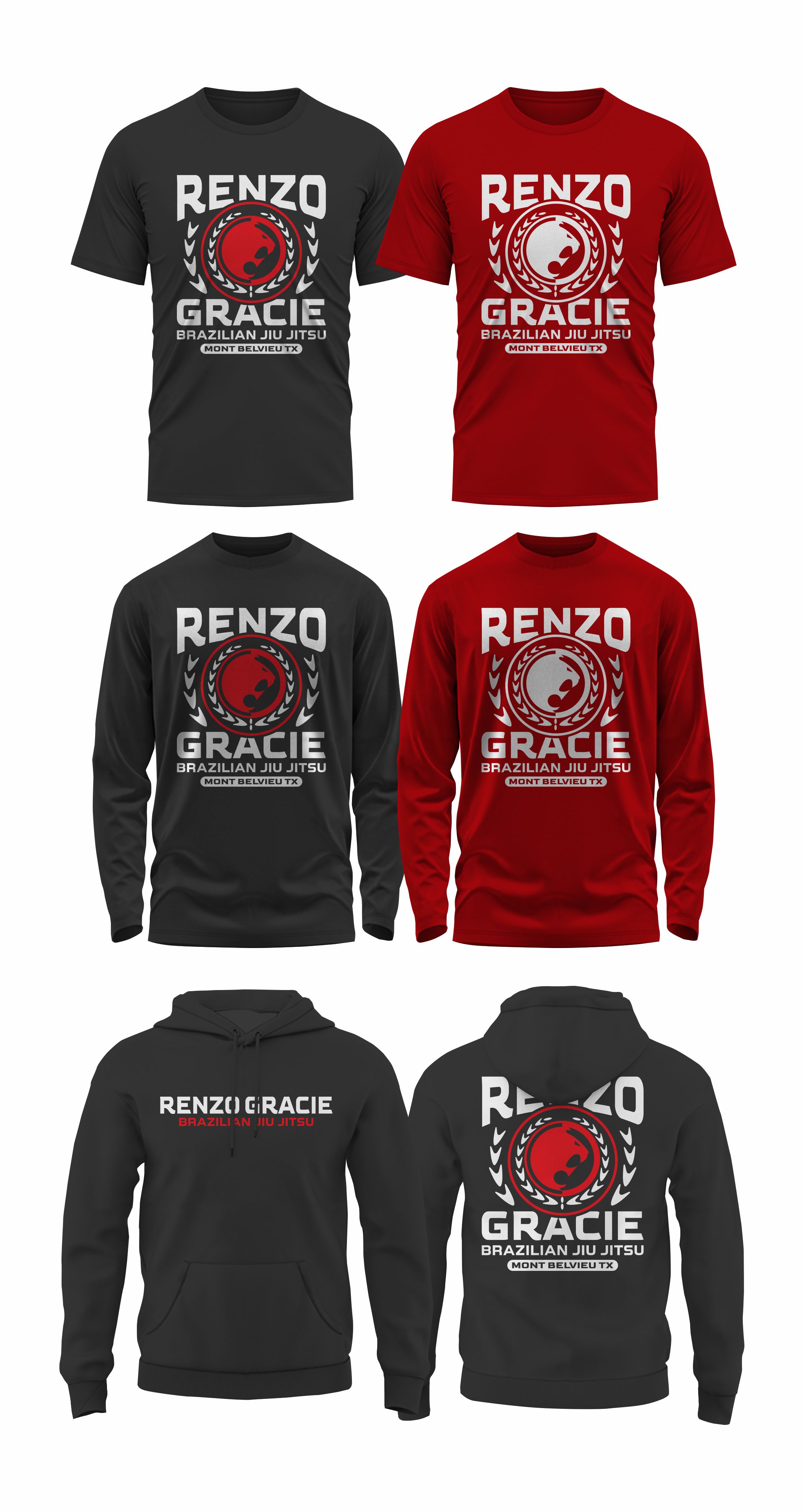 T-shirt Design by 1206studio for Renzo Gracie MBV | Design: #33951061