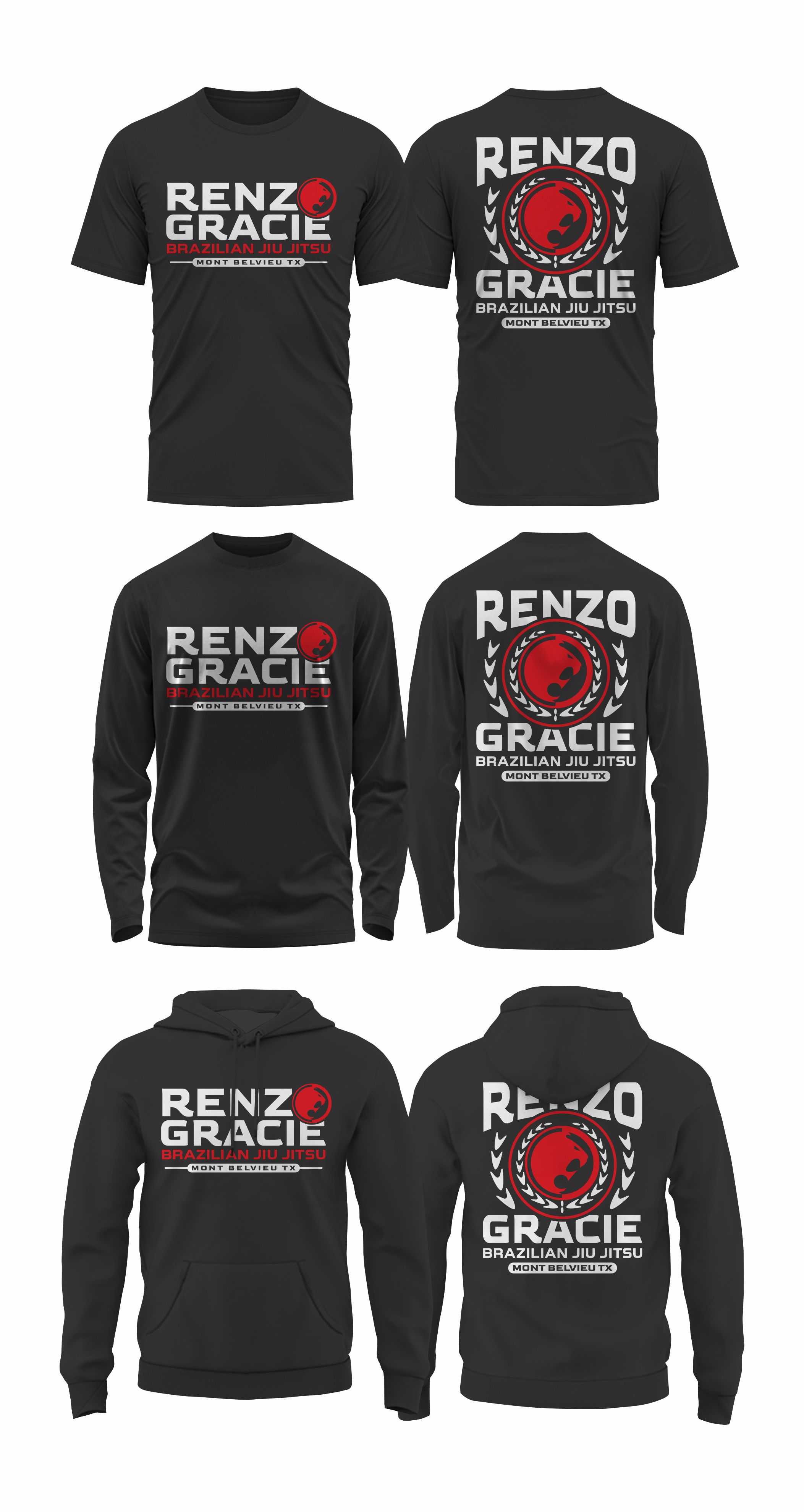 T-shirt Design by 1206studio for Renzo Gracie MBV | Design #33981602