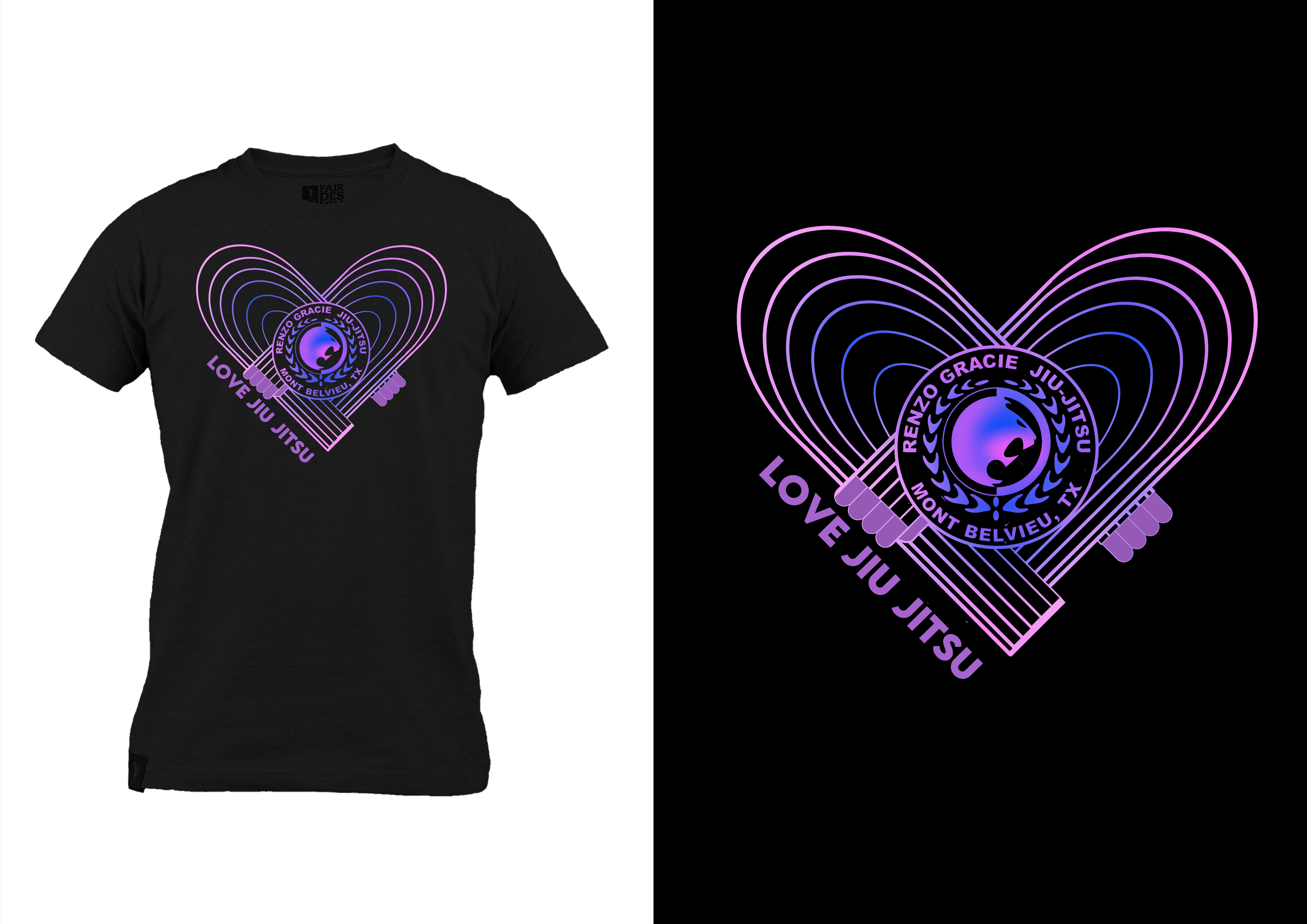 T-shirt Design by rntwicaksono for Renzo Gracie MBV | Design #33950007
