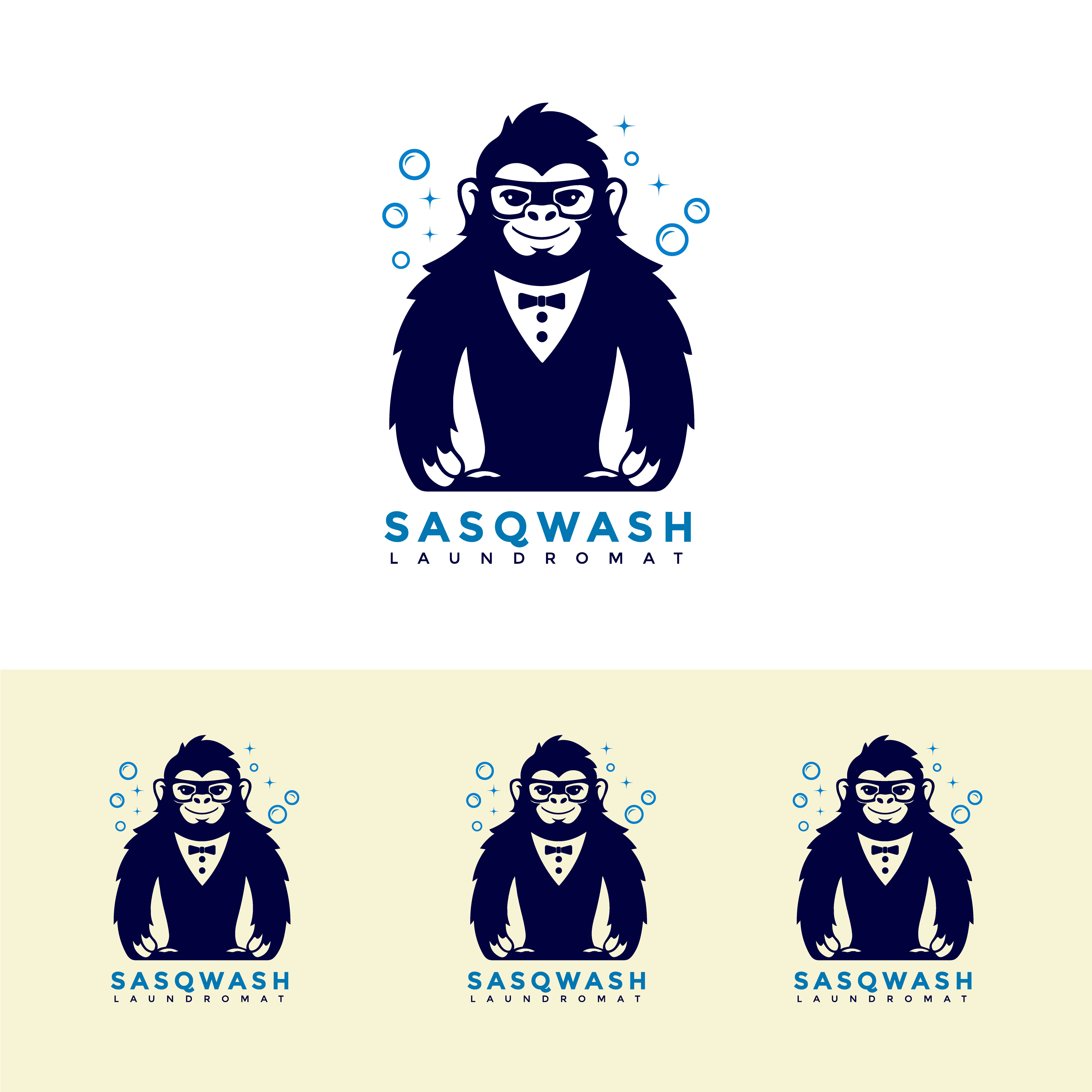 Logo Design by VALUES for Laundry Land Laundromat | Design #33948792
