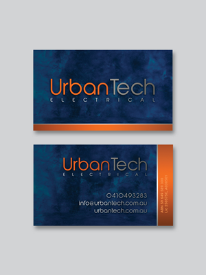 Design de Carte de Visite par Creative Moon Design pour Urbantech electrical | Design : #33973931