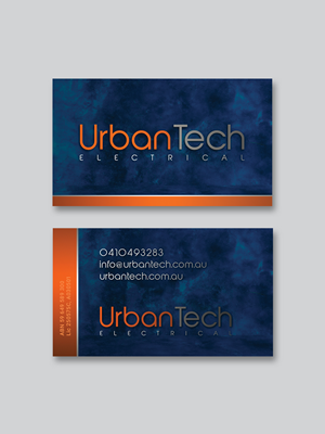 Diseño de Tarjeta de Presentación por Creative Moon Design para Urbantech electrical | Diseño: #33973932
