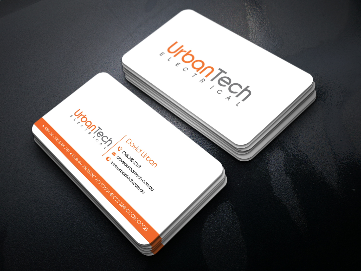 Diseño de Tarjeta de Presentación por Graphixpointt para Urbantech electrical | Diseño #33952277