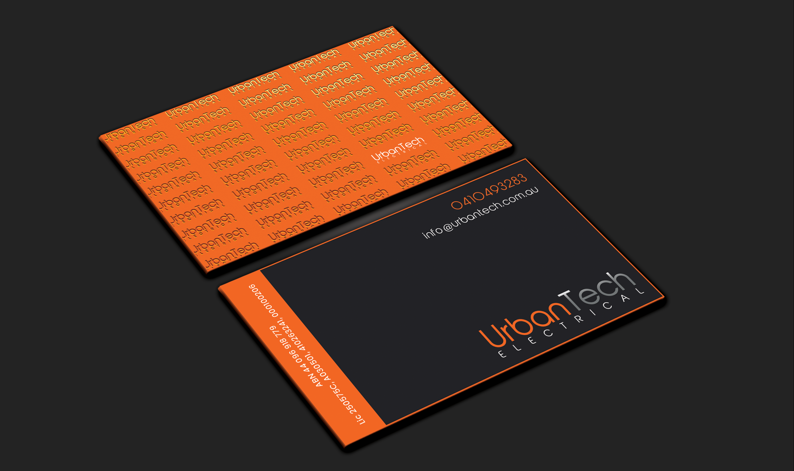Business Card Design by DesignerShahadat for Urbantech electrical | Design #33966540