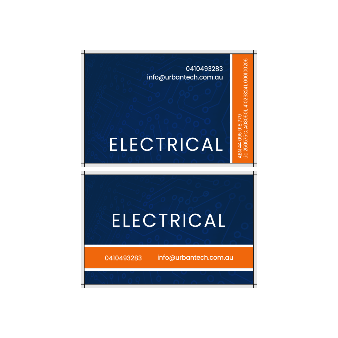Business Card Design by Andi Pratama for Urbantech electrical | Design #33951851