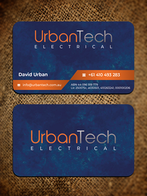Diseño de Tarjeta de Presentación por Innovative Graphix para Urbantech electrical | Diseño: #33953841