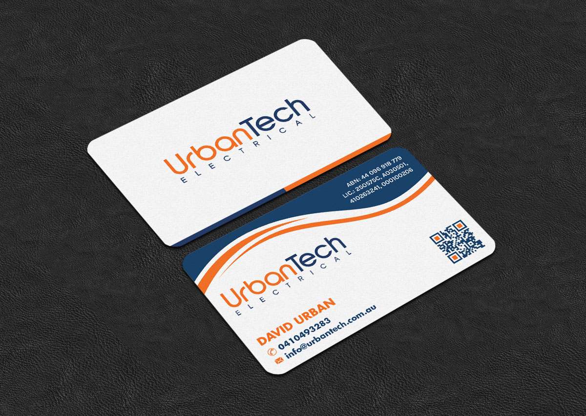 Design de Carte de Visite par INDIAN_Ashok pour Urbantech electrical | Design #33960069