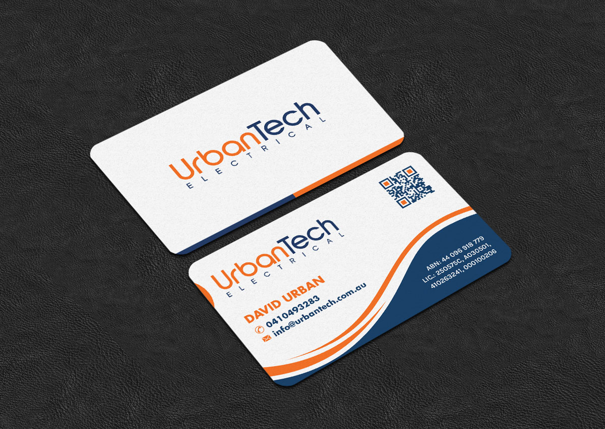 Design de Carte de Visite par INDIAN_Ashok pour Urbantech electrical | Design #33960071
