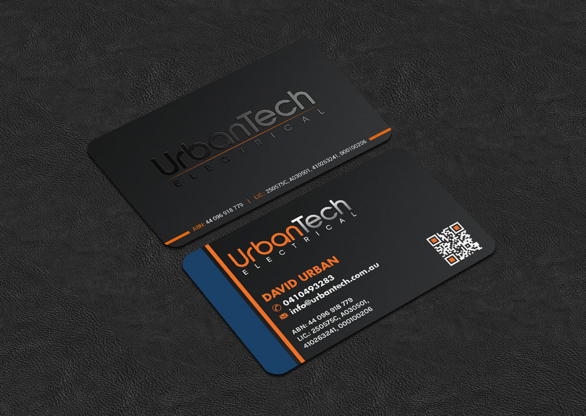 Design de Carte de Visite par INDIAN_Ashok pour Urbantech electrical | Design #33960079