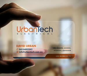 Design de Carte de Visite par INDIAN_Ashok pour Urbantech electrical | Design : #33960099