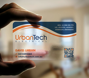 Design de Carte de Visite par INDIAN_Ashok pour Urbantech electrical | Design : #33960101