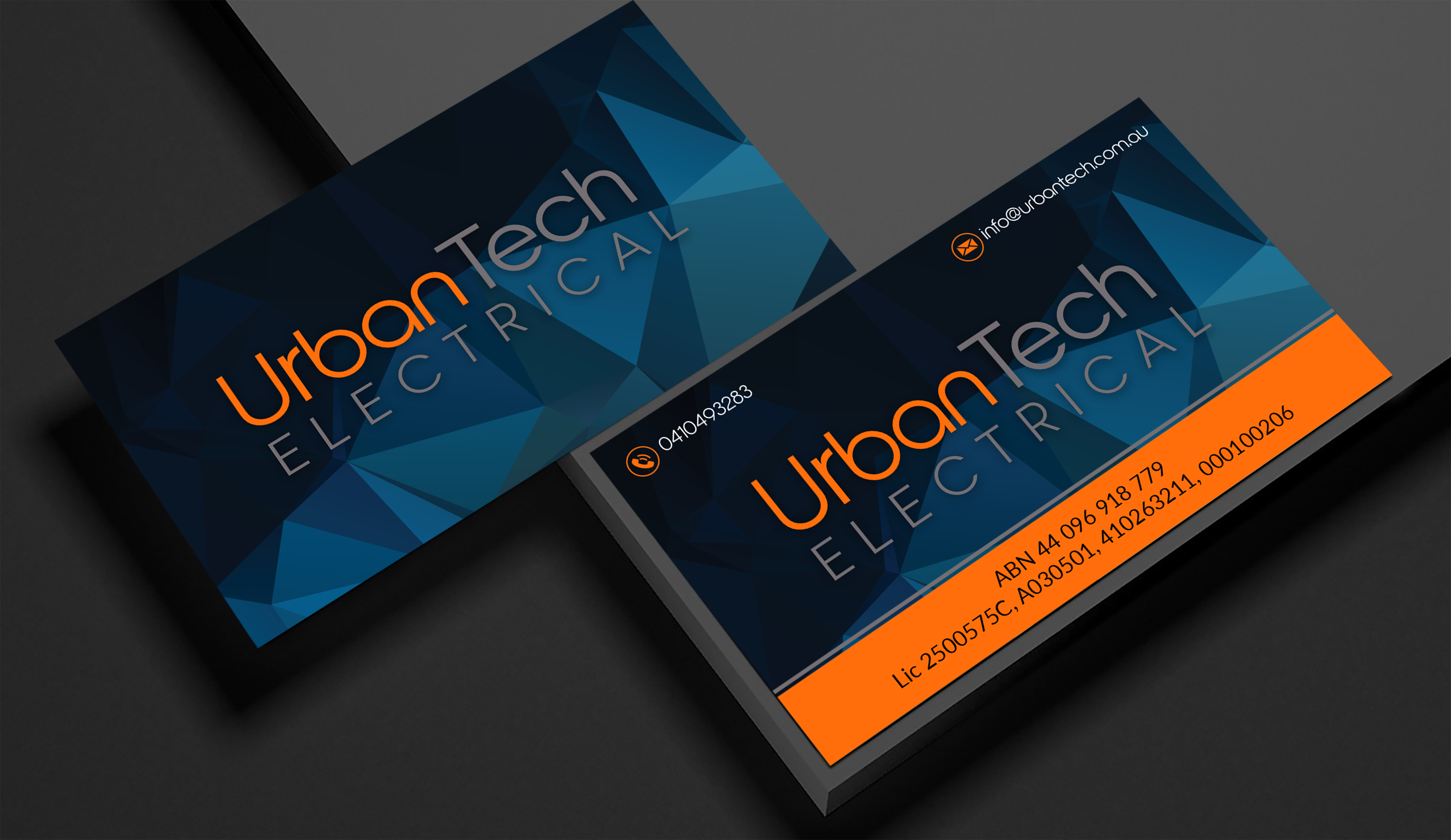 Business Card Design by JS Desiger for Urbantech electrical | Design #33961479