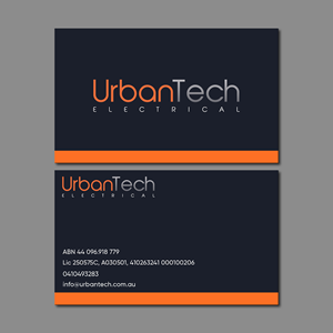Design de Carte de Visite par davera.varun pour Urbantech electrical | Design : #33957404