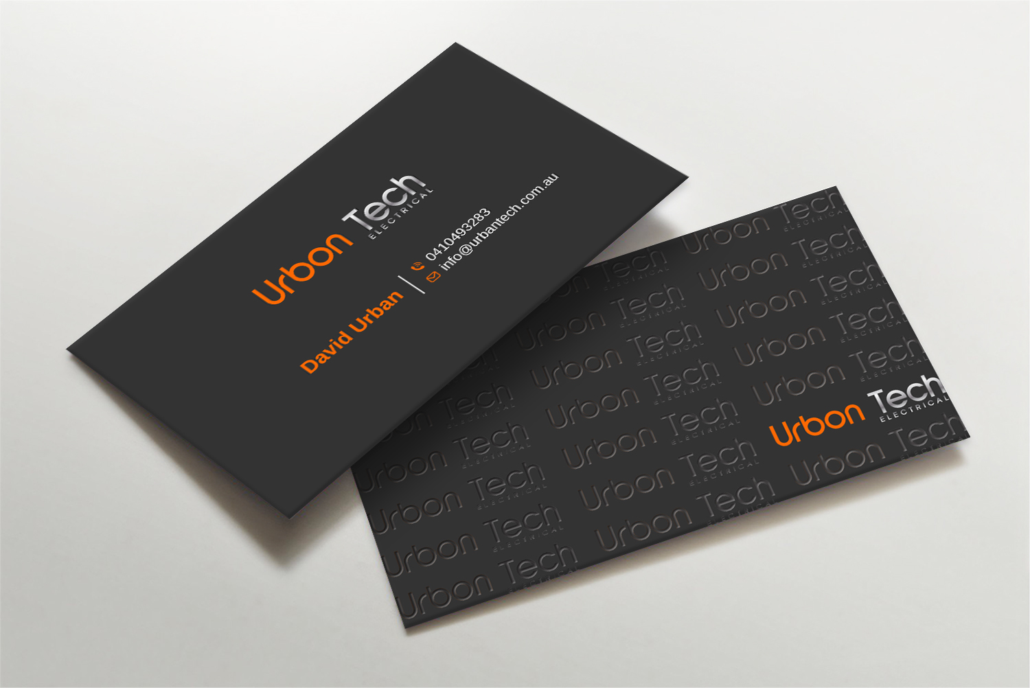 Diseño de Tarjeta de Presentación por LAXMI DESIGNHUB para Urbantech electrical | Diseño #33952924